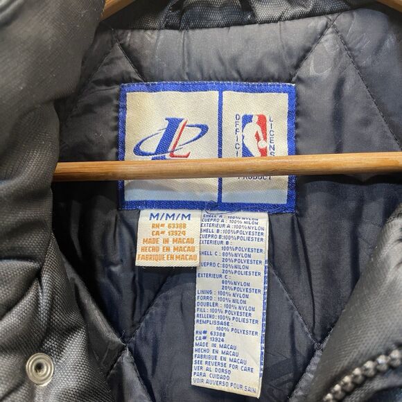 Vintage 90s Logo Athletic Chicago Bulls Jacket Coat Men's Medium NBA - Picture 5 of 11